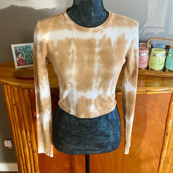 FULL TILT Tie Dye Crop Baby Tee - Picture 5 of 12